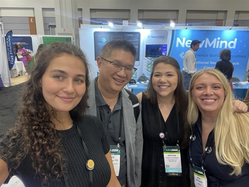 Dr. Wong and the LocumTenens.com team at APA 2026 in D.C.